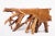 2020s Naturel Teak Root Console Table, 55" Long Light Brown For Sale - Image 5 of 6