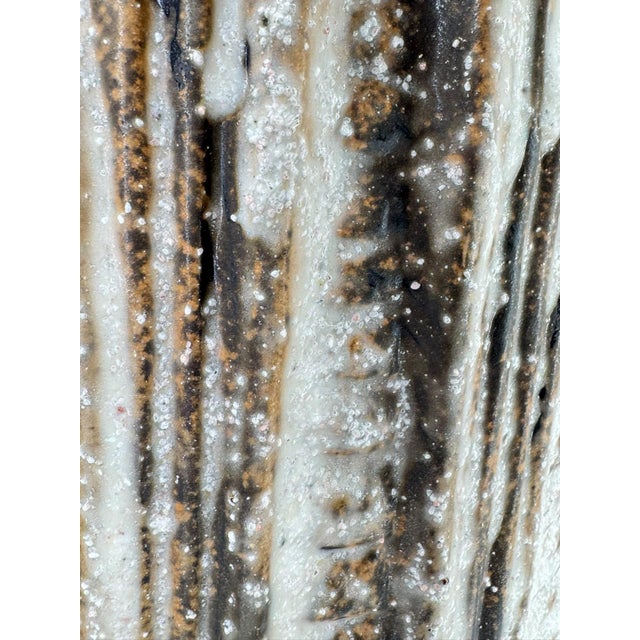 Brutalist Fat Lava Floor Vase by Jünger Keramik, Germany, 1970s For Sale - Image 6 of 18