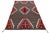 Modern Navajo-Style Hand-Woven Wool Rug With Geometric Terraced Medallions For Sale - Image 4 of 10