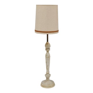 Vintage Mid-Century Plaster Floor Lamp For Sale