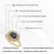 Modern 1.83ct Natural Sapphire Diamond Statement Ring in 14k Yellow Gold Size 4 For Sale - Image 12 of 17