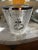 Here we have a very beautiful & sparkly vintage ice bucket with silver plated trim and handles. Thick heavy pressed glass,...