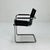 1 of 10 Matteo Grassi visitor chair in black leather Italy 1980s Black Leather Model Visitor Desk by Mart Stam & Marcel...