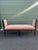 Antique French Window Bench in Designer Velvet Fabric For Sale - Image 4 of 5