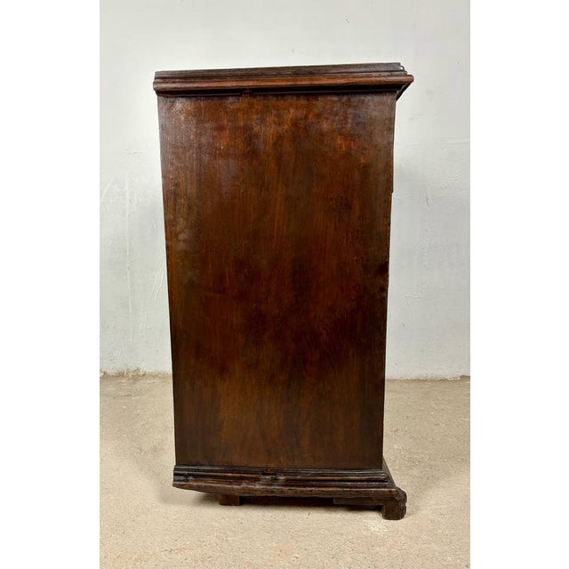 Spanish Baroque Oak Chest of Drawers, 1880 For Sale - Image 10 of 14