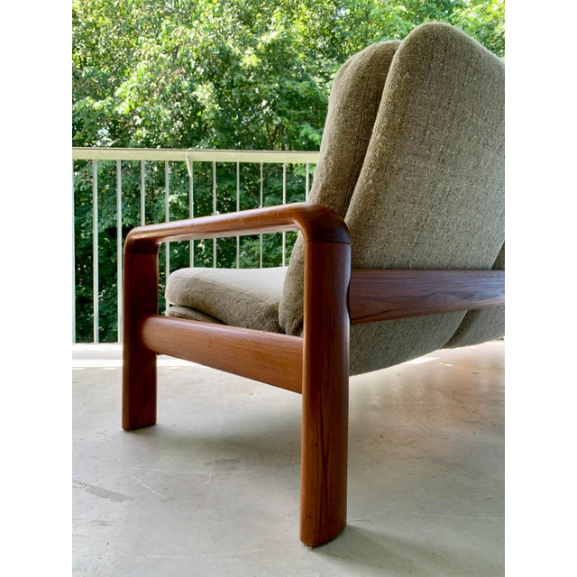 Mid-Century Danish Teak Sofa from Dyrlund, 1970s For Sale - Image 3 of 18