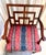 1970s Chinese Chippendale Ming Mahogany Upholstered Fretwork Wood Armchairs, a Pair For Sale - Image 10 of 11