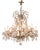 Louis XV French 18-Light Chandelier in Crystal and Metal, 18890s For Sale
