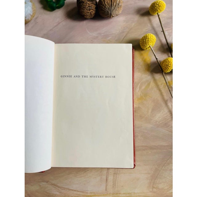 1950s 1957 Ginnie and the Mystery House Vintage Children's Book For Sale - Image 5 of 9