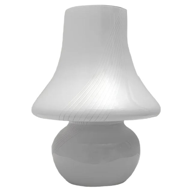 Mid-Century Murano Glass Fungus Table Lamp, 1970s For Sale