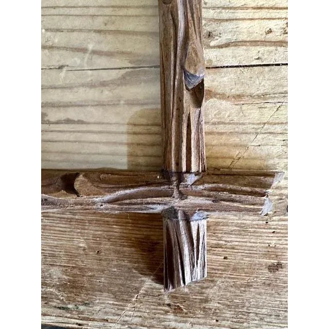 1900s Black Forest Frame With Glass #119 For Sale - Image 4 of 5