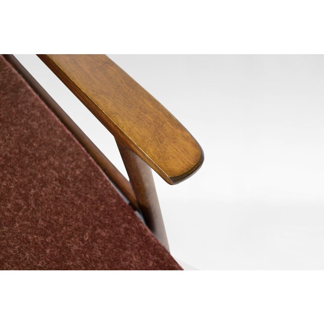 Vintage Convertible Sleeping Armchair by Valerija Ema Cukermanienė for Vilniaus Baldų Kombinatas, 1960s For Sale - Image 6 of 9