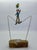 Vintage Ron Lee High Wire Circus Clown Sculpture With Umbrella on Natural Onyx Base, Signed 1984 For Sale - Image 4 of 11