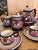 Vintage Quimper Coffee Service in Hand-Painted Earthenware by Paul Fouillen, France, 1950, Set of 33 For Sale - Image 15 of 18