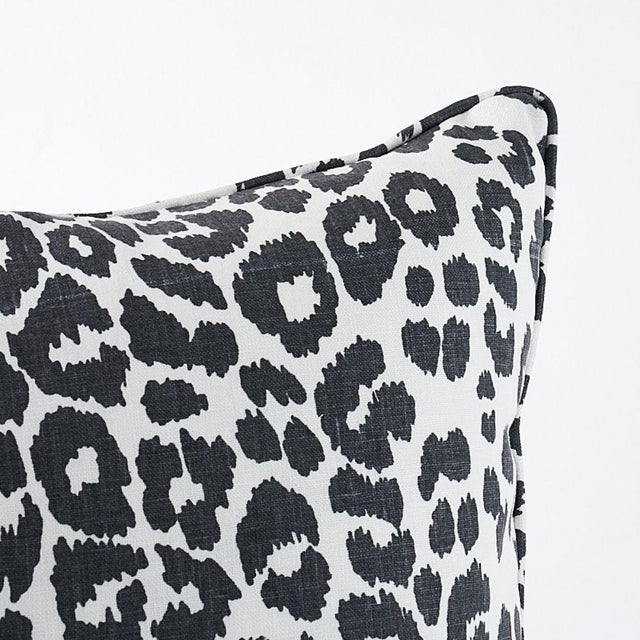 This pillow features Iconic Leopard Fabric (Item# 175722) with a Self-Welt finish. We first introduced this sexy pattern...