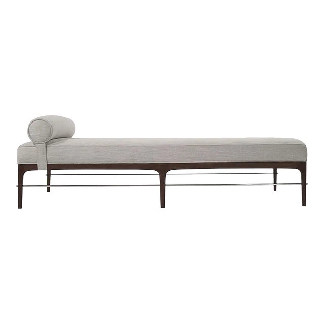 Linear Daybed in Dark Walnut Series 84 by Stamford Modern For Sale