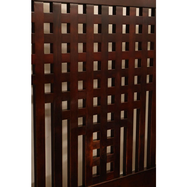 Stickley Metropolitan Cherry King Size Bed For Sale - Image 9 of 18