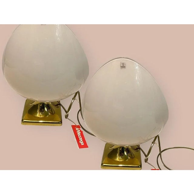 Murano Glass Table Lamp from Mazzega, 1970s For Sale - Image 3 of 5