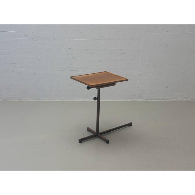 Caruelle Side Table by Georg Albert Ulysse Caruelle for Embru, Switzerland, 1950s For Sale - Image 9 of 17
