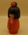 A signed Japanese sosaku (creative) kokeshi by Kazuo Takamizawa, executed in turned and hand-painted wood. This mid-...