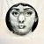 Piero Fornasetti 1960s Vintage Italian Abstract Piero Fornasetti #254 Tema E Variazoni Porcelain Decorative Plate For Sale - Image 4 of 10
