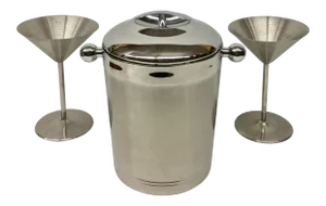 1960s Vintage Stainless Copco Martini Set - 3 Pieces