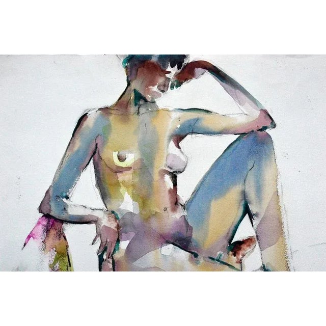 Abstract Resting Nude by David Stephens For Sale - Image 3 of 3