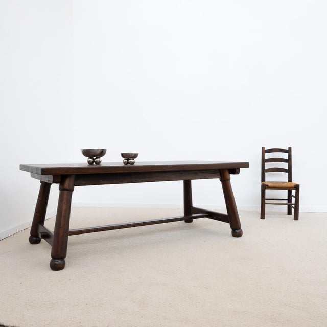 Vintage Dining Table by Georges Robert, 1950s, in Flawless conditions. Designed 1950 to 1959 This piece is attributed to...