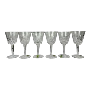 Vintage Waterford Crystal Claret Collection Wine Glasses - Set of 6