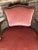 Set of Mid-Century English Oak and Pink Velvet Lounge Chairs For Sale - Image 12 of 13