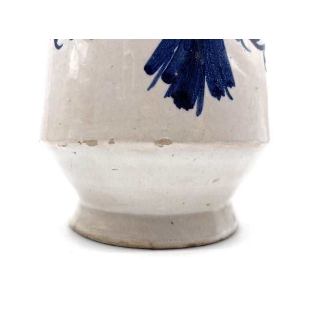 Antique Historicism Majolica Apothecary Vase, Faenza, Italy, 1900s For Sale - Image 3 of 15