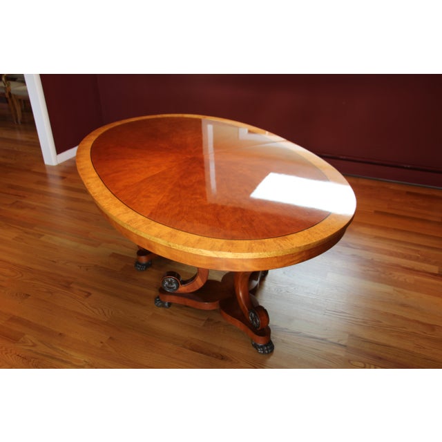 Henredon Oval Dining Table Chairish