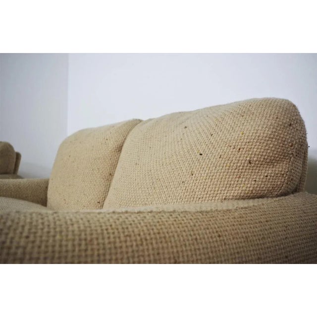 Sofas and Armchair in Wool from Busnelli, 1970s, Set of 3 For Sale - Image 14 of 18