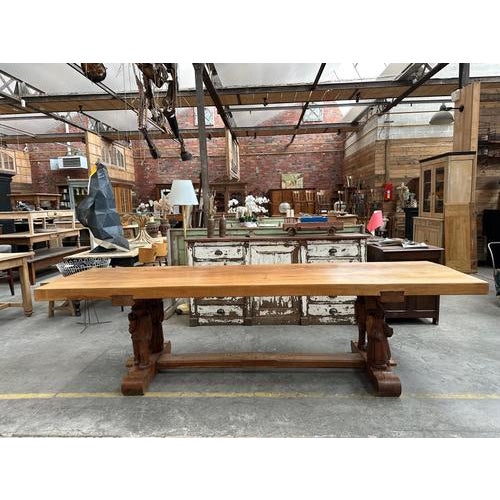 Solid Elm Mountain Table, 1950s For Sale - Image 13 of 18