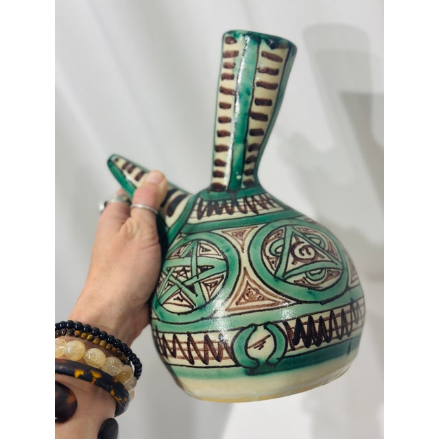 Vintage Domingo Punter Spanish Botijo Jug C. 1970s For Sale - Image 4 of 7
