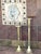1980’s, Vintage, Polished Brass, Display/Pedestal Stand, Fluted Columns and a Stepped-Circular Base, Weighted, 36” Tall For Sale - Image 11 of 11