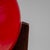 1960s Mid-20th Century Red Sphere Table Lamp For Sale - Image 13 of 18