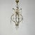 Gold Small Maria Theresa Style Crystal Chandelier from Salviati, Italy, 1930s For Sale - Image 8 of 12