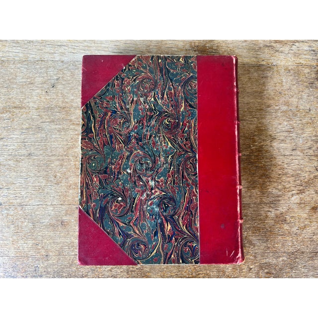 Antique Victorian Illustrated Leather Spine Art Book Florence Tuscany Grand Tour For Sale - Image 10 of 10