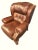 English Late 20th Century Vintage Lane Furniture Leather Recliner For Sale - Image 3 of 6