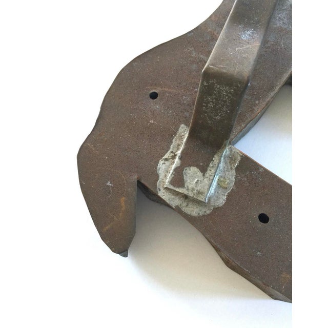 Here is a large, primitive horse cookie cutter. Made of tin, this cookie cutter is 8 1/2 inches long and 6 inches from...