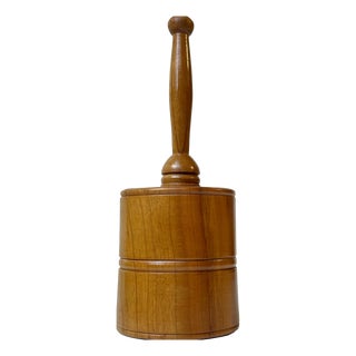 Mid-Century Swedish Pencil Holder in Walnut, 1950s For Sale