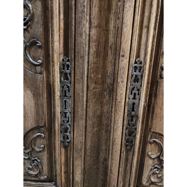 Late 18th Century French Provincial Oak Enfilade For Sale - Image 13 of 15