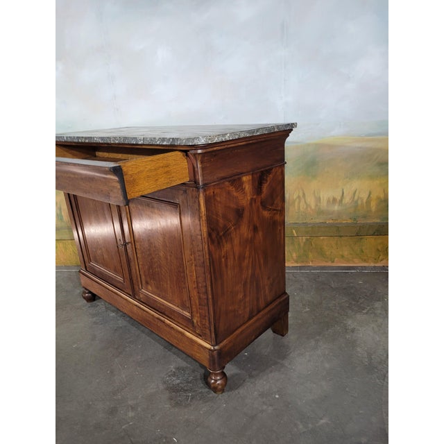 Wood Louis Philippe Mahogany Sideboard For Sale - Image 7 of 13