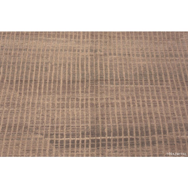 2020s Nazmiyal Collection Earthy Tone Contemporary Central Asian Area Rug For Sale - Image 5 of 5