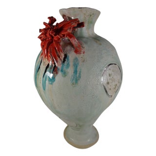 Sage Green Olé Vase by Hania Jneid For Sale