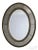 Silver Uttermost Hollywood Regency Oval Silver Mirror For Sale - Image 8 of 8