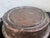 Vintage Primitive Copper Tone Handled Serving Pan With Brass Handles For Sale - Image 9 of 9