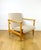 Beige Boucle GFM-142 Armchair from Edmund Homa, 1970s For Sale - Image 12 of 12
