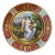 Late 19th Century Royal Vienna Hand-Painted Plate Depicting an Allegorical Scene For Sale
